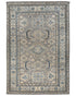 4x6 Kazak Gray Blue Afghan Hand Knotted Traditional Wool Area Rug